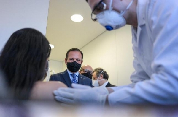 브라질서 중국 시노백 백신 3차 임상시험 시작/사진=상파울루정부 제공